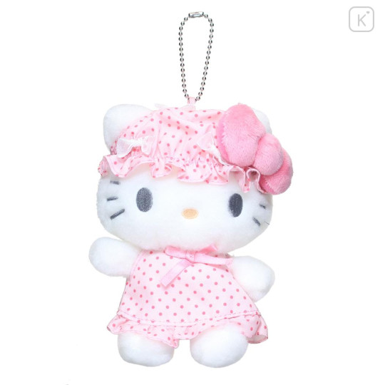 Japan Sanrio Mascot Holder - Hello Kitty : Nightcap - 1