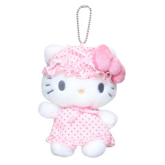 Japan Sanrio Mascot Holder - Hello Kitty : Nightcap