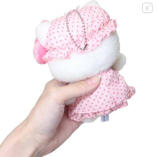 Japan Sanrio Mascot Holder - Hello Kitty : Nightcap - 2