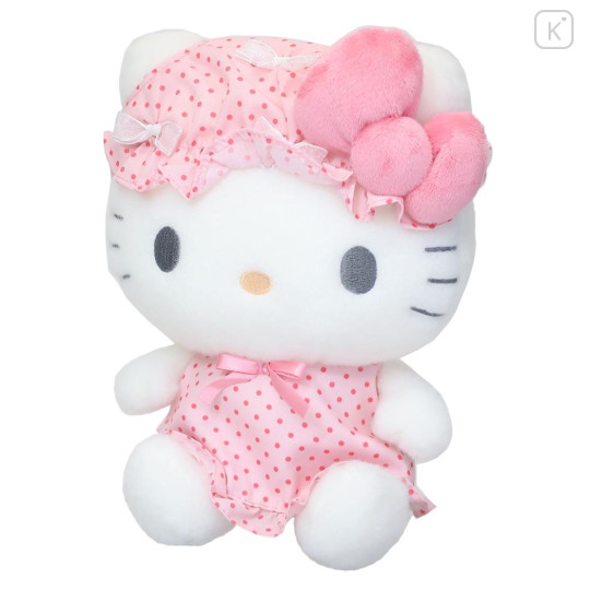 Japan Sanrio Plush Toy (S) - Hello Kitty : Nightcap - 1