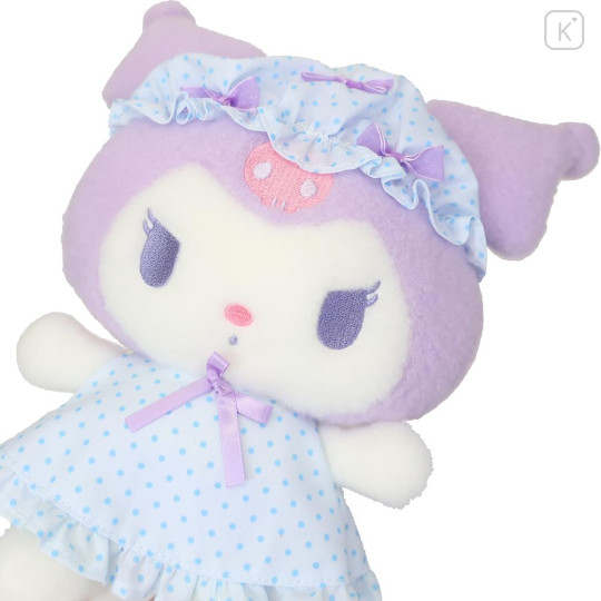 Japan Sanrio Plush Toy (S) - Kuromi : Nightcap - 3