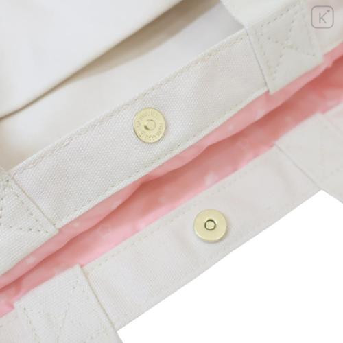 Japan Kirby Embroidery Mini Tote Bag - Kirby & Waddle Dee : Star - 4