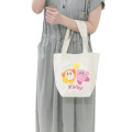 Japan Kirby Embroidery Mini Tote Bag - Kirby & Waddle Dee : Star - 6