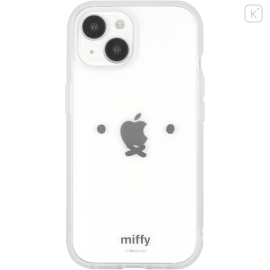 Japan Miffy IIIIfit Clear iPhone 15 / 14 / 13 Case - Miffy : Face - 1