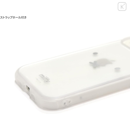 Japan Miffy IIIIfit Clear iPhone 15 / 14 / 13 Case - Miffy : Face - 3