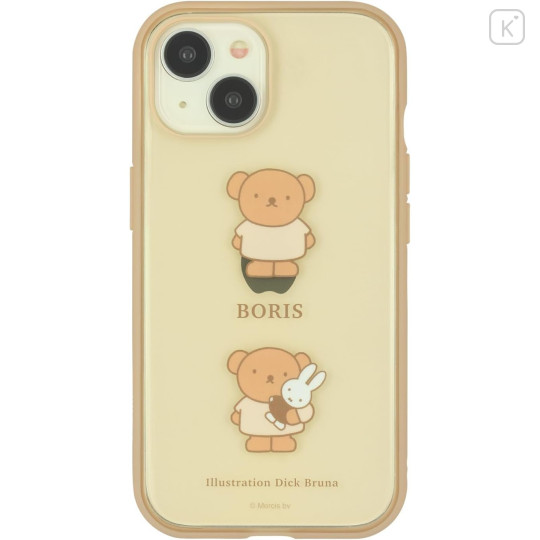 Japan Miffy IIIIfit Clear iPhone 15 / 14 / 13 Case - Boris & Miffy - 1