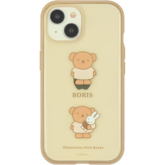 Japan Miffy IIIIfit Clear iPhone 15 / 14 / 13 Case - Boris & Miffy