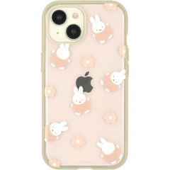 Japan Miffy IIIIfit Clear iPhone 15 / 14 / 13 Case - Miffy : Flower