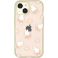 Japan Miffy IIIIfit Clear iPhone 15 / 14 / 13 Case - Miffy : Flower - 1