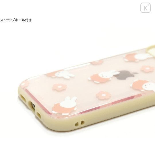 Japan Miffy IIIIfit Clear iPhone 15 / 14 / 13 Case - Miffy : Flower - 3
