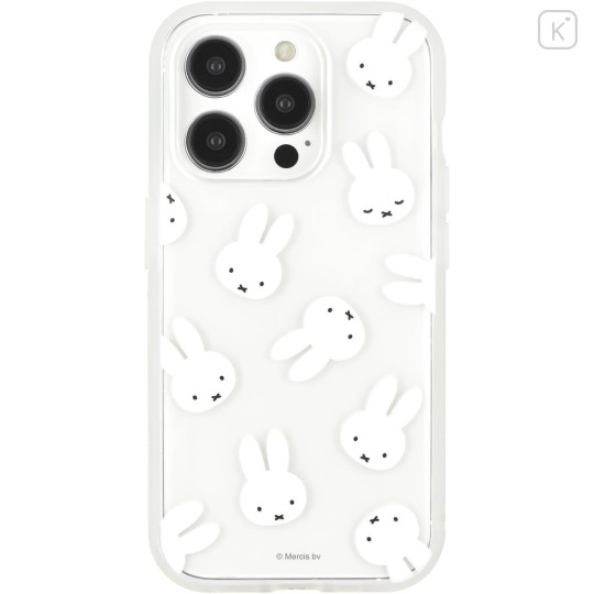 Japan Miffy IIIIfit Clear iPhone 15 Pro Case - Miffy : Faces - 1