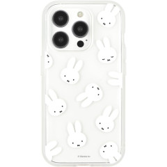 Japan Miffy IIIIfit Clear iPhone 15 Pro Case - Miffy : Faces