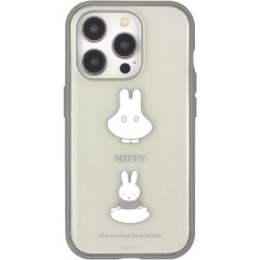 Japan Miffy IIIIfit Clear iPhone 15 Pro Case - Miffy : Playing Ghost