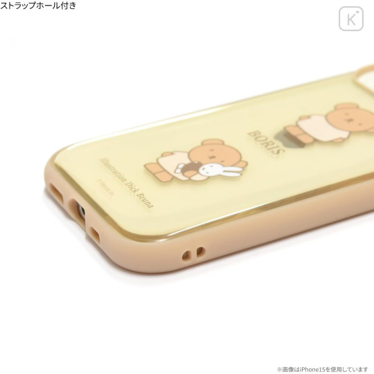 Japan Miffy IIIIfit Clear iPhone 15 Pro Case - Boris & Miffy - 3