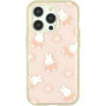 Japan Miffy IIIIfit Clear iPhone 15 Pro Case - Miffy : Flower - 1