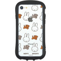 Japan Miffy Hybrid Clear iPhone SE3 / SE2 / 8 / 7 / 6s / 6 Case - Miffy & Snuffy - 1