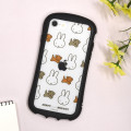 Japan Miffy Hybrid Clear iPhone SE3 / SE2 / 8 / 7 / 6s / 6 Case - Miffy & Snuffy - 5