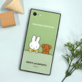 Japan Miffy Square Glass iPhone SE3 / SE2 / 8 / 7 / 6s / 6 Case - Miffy & Snuffy - 5