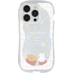 Japan Miffy Crystal Clear iPhone 15 Pro Case - Boris & Miffy