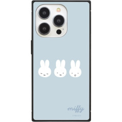 Japan Miffy iPhone 15 Pro Square Glass Case - Miffy