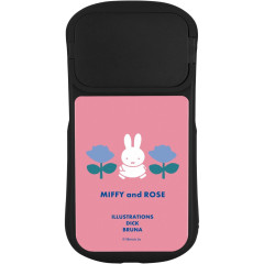 Japan Miffy Hybrid Glass iPhone 15 / 15 Pro / 14 / 14 Pro / 13 / 13 Pro / 12 / 12 Pro Case - Miffy : Miffy and Rose