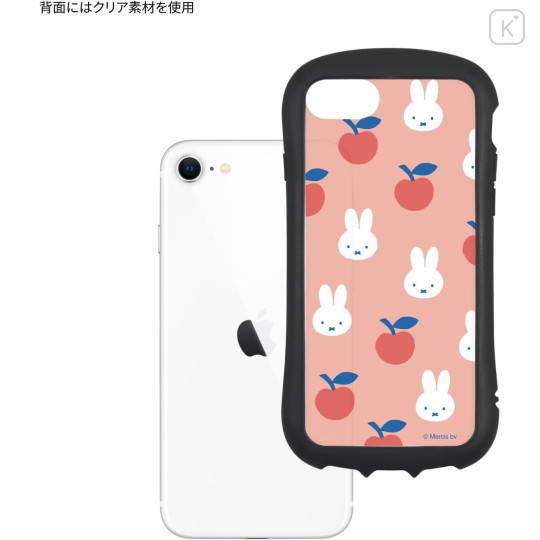 Japan Miffy Hybrid Clear iPhone SE3 / SE2 / 8 / 7 / 6s / 6 Case - Miffy Fruits - 2