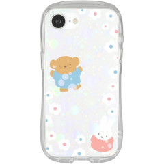 Japan Miffy iPhone 16e Crystal Clear Case - Boris & Miffy