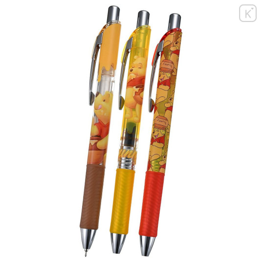 Japan Disney Store EnerGel Gel Pen Set - Pooh : Honey Day - 2