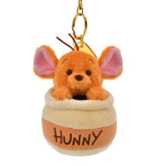 Japan Disney Store Plush Keychain - Winnie the Pooh : Honey Day Roo