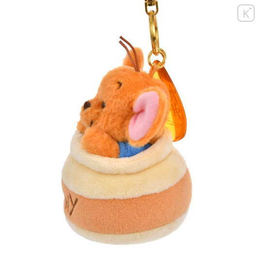 Japan Disney Store Plush Keychain - Winnie the Pooh : Honey Day Roo - 2