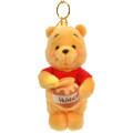 Japan Disney Store Plush Keychain - Pooh : Honey Day - 1