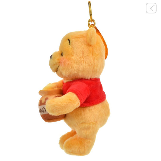 Japan Disney Store Plush Keychain - Pooh : Honey Day - 2