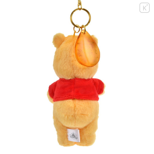 Japan Disney Store Plush Keychain - Pooh : Honey Day - 3