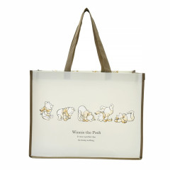 Japan Disney Store Eco Shopping Bag - Pooh : Winter Perfect Day