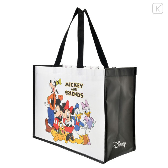Japan Disney Store Eco Shopping Bag - Mickey & Friends : White - 2
