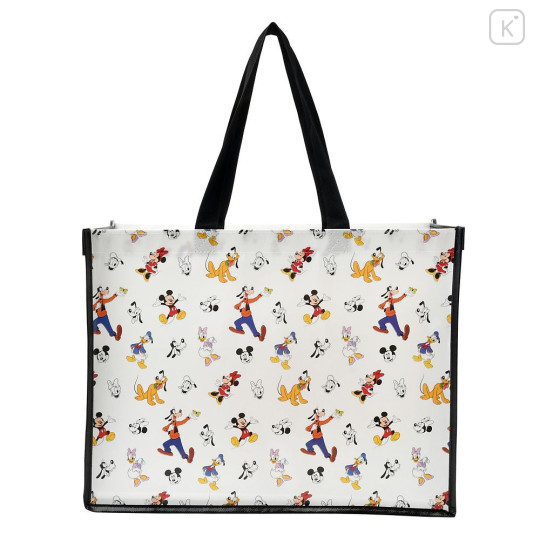 Japan Disney Store Eco Shopping Bag - Mickey & Friends : White - 4