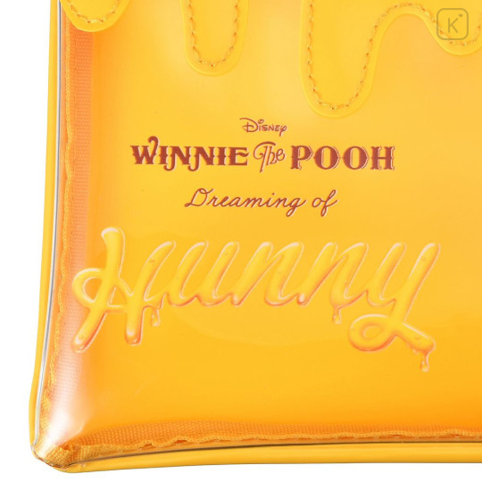 Japan Disney Store Clear Pen Pouch Case - Pooh : Honey Day Dreaming - 5