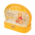 Japan Disney Store Clear Cosmetic Pouch - Pooh : Honey Day - 2