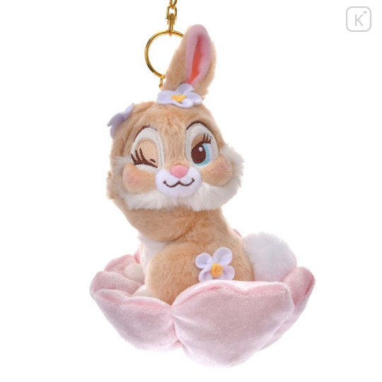 Japan Disney Store Plush Keychain - Flower Garden Miss Bunny - 1