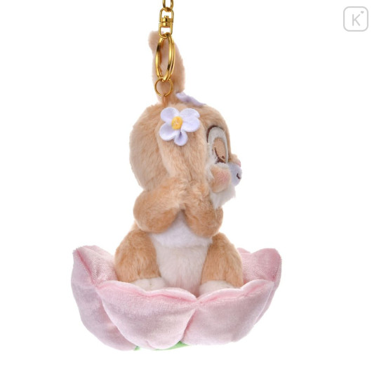 Japan Disney Store Plush Keychain - Flower Garden Miss Bunny - 2