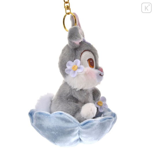 Japan Disney Store Plush Keychain - Flower Garden Thumper - 2