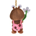 Japan Disney Store Plush Keychain - Chip : Flower Garden - 3