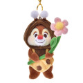 Japan Disney Store Plush Keychain - Dale : Flower Garden - 1