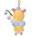 Japan Disney Store Plush Keychain - Piglet : Flower Garden - 3