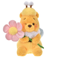 Japan Disney Store Plush Toy (M) - Pooh : Flower Garden