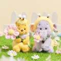 Japan Disney Store Plush Toy (M) - Winnie the Pooh : Flower Garden Lumpy - 6