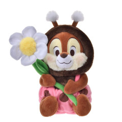 Japan Disney Store Plush Toy (S) - Chip : Flower Garden