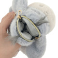 Japan Disney Store Fluffy Pochette Shoulder Crossbody Bag - Eeyore - 5