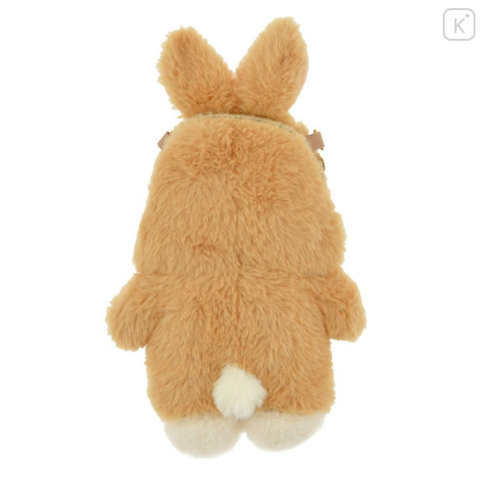 Japan Disney Store Fluffy Pochette Shoulder Crossbody Bag - Miss Bunny - 3