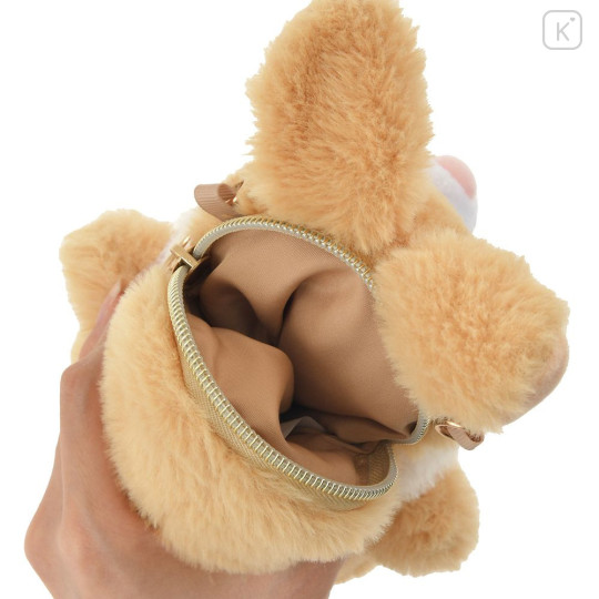 Japan Disney Store Fluffy Pochette Shoulder Crossbody Bag - Miss Bunny - 5